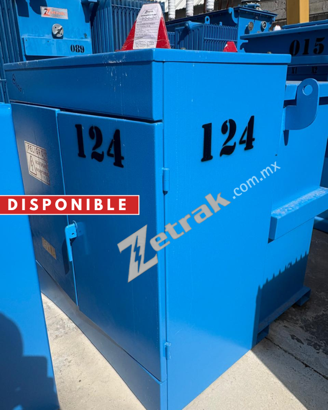 PEDESTAL 75 KVA NÚMERO DE SERIE: 