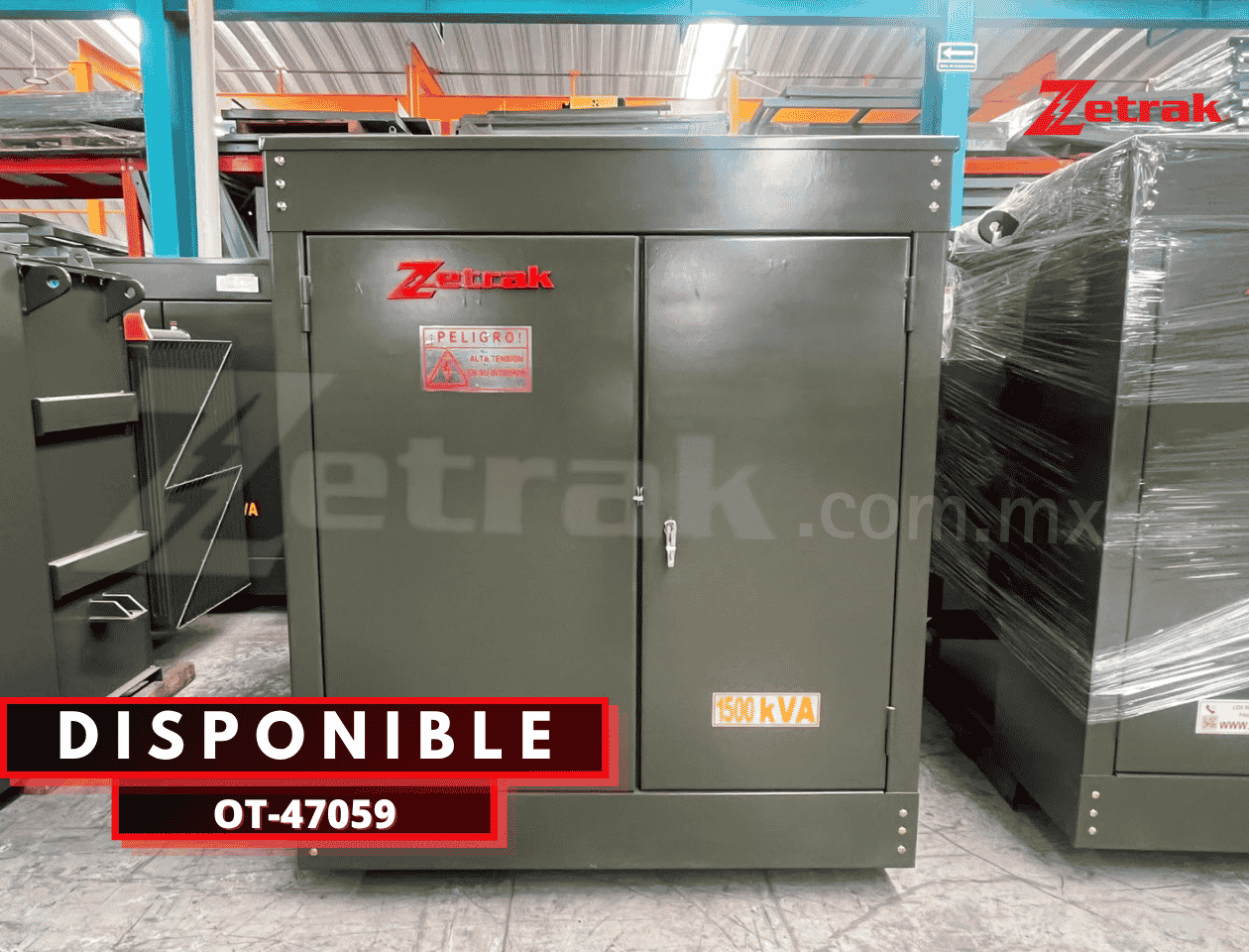 PEDESTAL RADIAL 1500 KVA NÚMERO DE SERIE: 